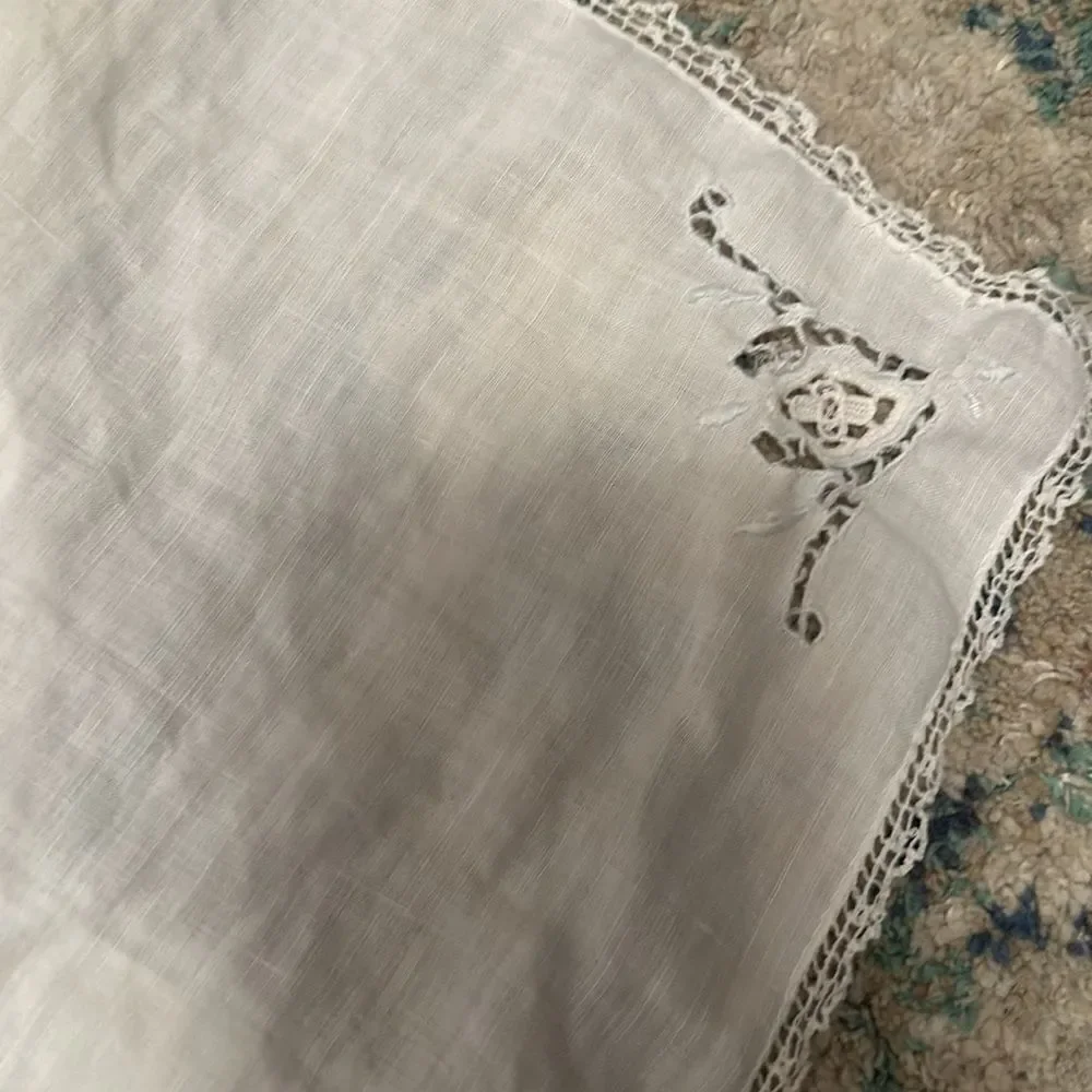 Vintage Table Linens (napkins) Lot of 3